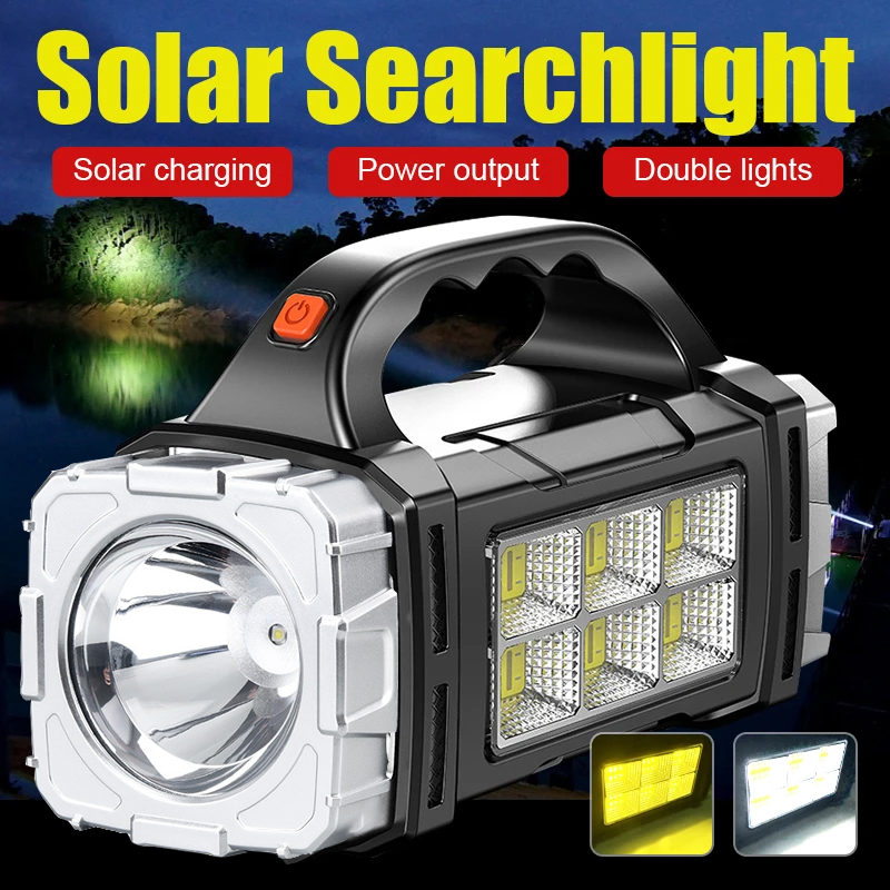 Renewable Energy Source - 2024 senter LED kuat USB +