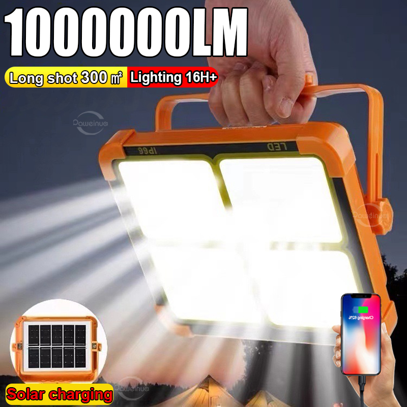 Renewable Energy Source - Lampu tenda LED Bank daya tinggi,