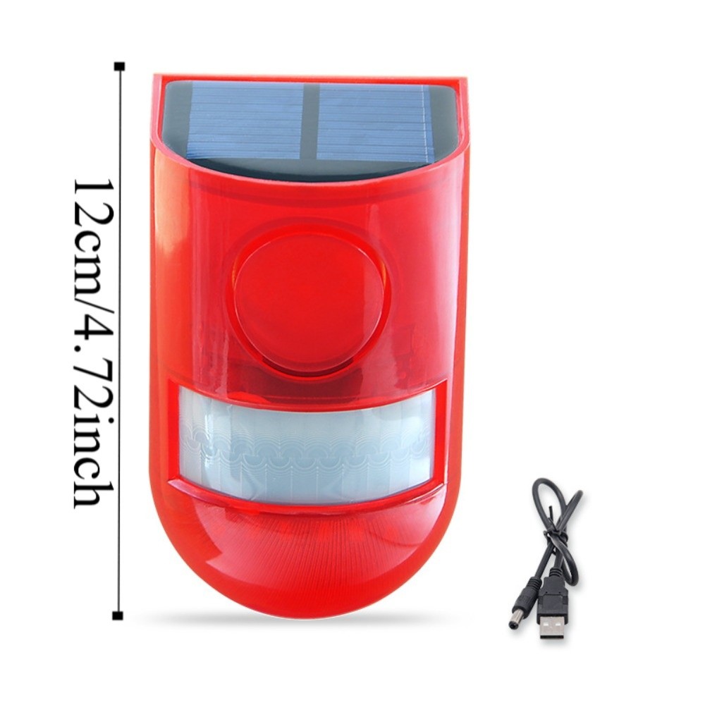 Renewable Energy Solar - Alarm Tenaga Surya Tahan Air Lampu