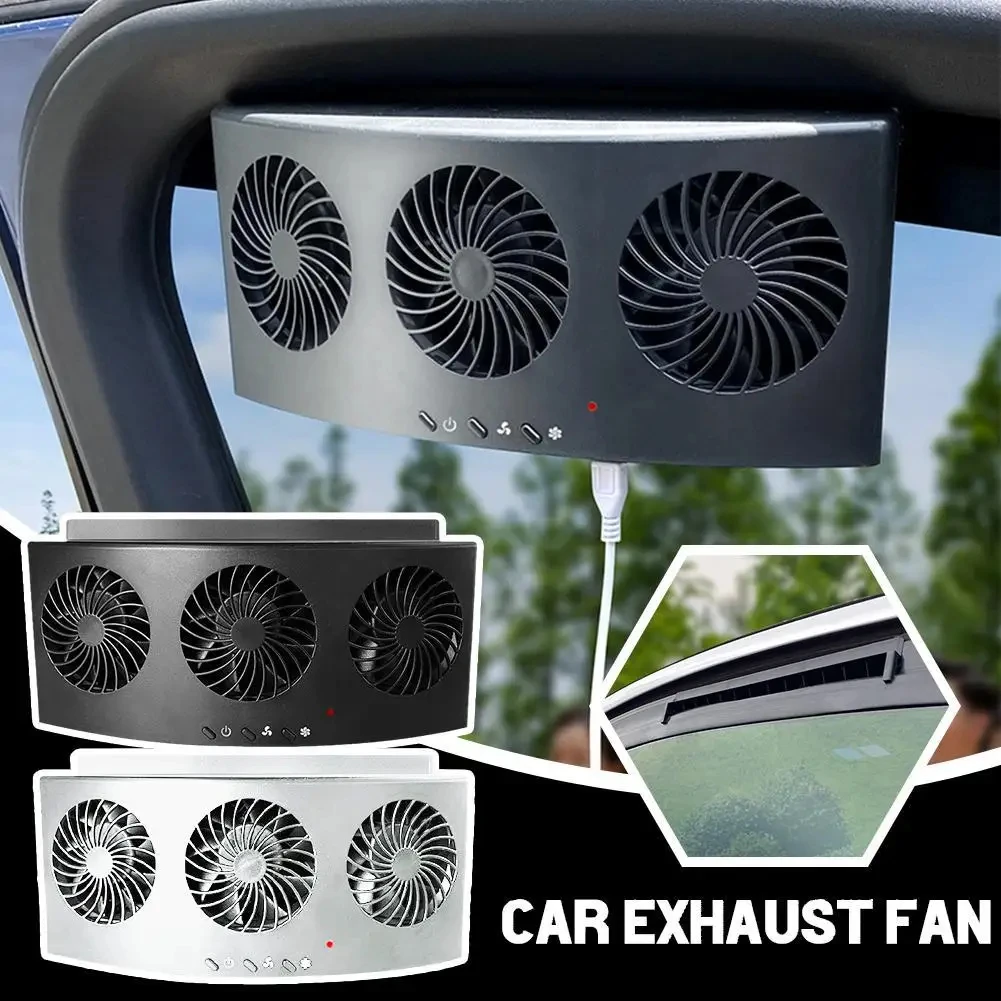 Renewable Energy Fan - Kipas knalpot mobil, kipas ventilasi kepala