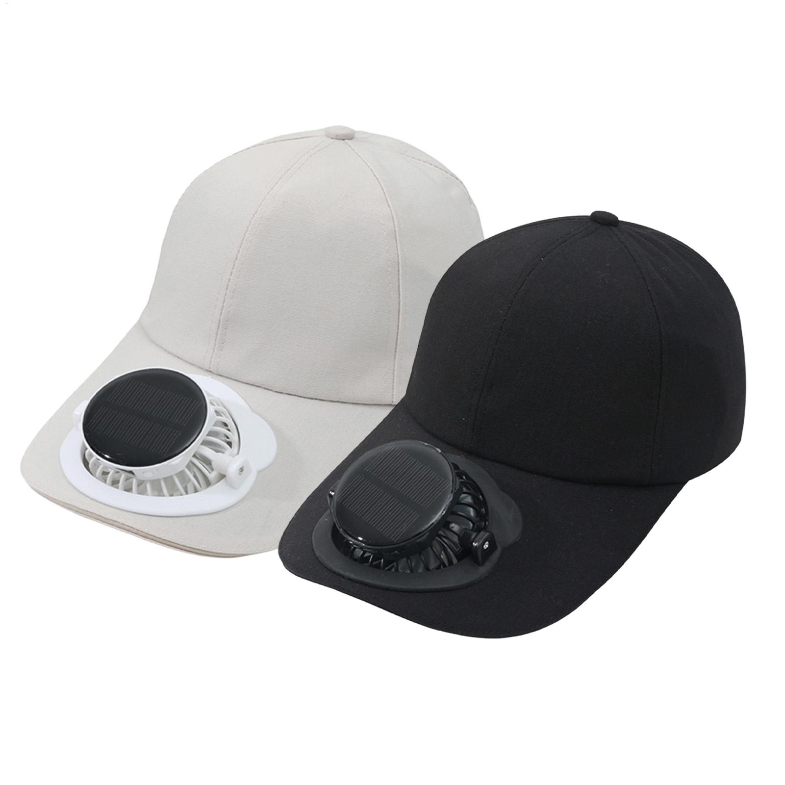 Renewable Energy Fan - Topi Baseball Pelindung Matahari dengan Kipas