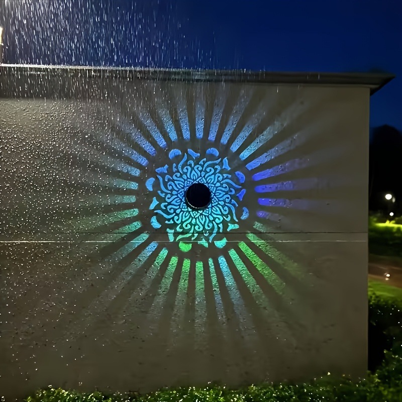 Renewable Energy Solar - Lampu Dinding LED Tenaga Surya Proyeksi
