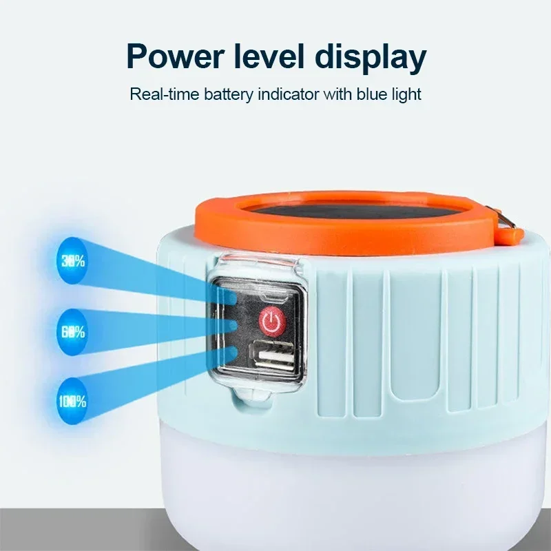 Lampu Kemah Tenaga Surya LED L - Renewable Energy Source ulasan dan harga