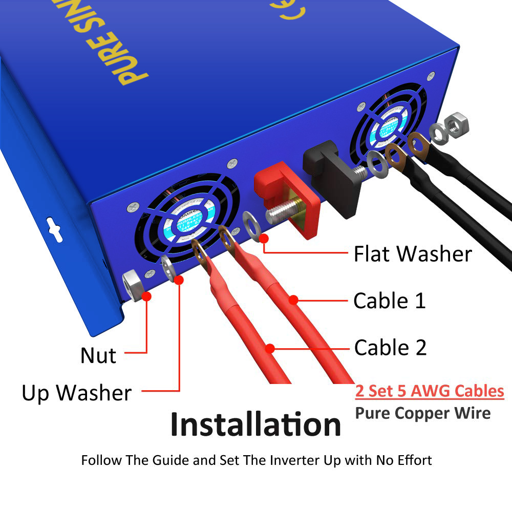 2026 Penjualan Terlaris WZRELB - Pure Sine Wave Inverter ulasan dan harga