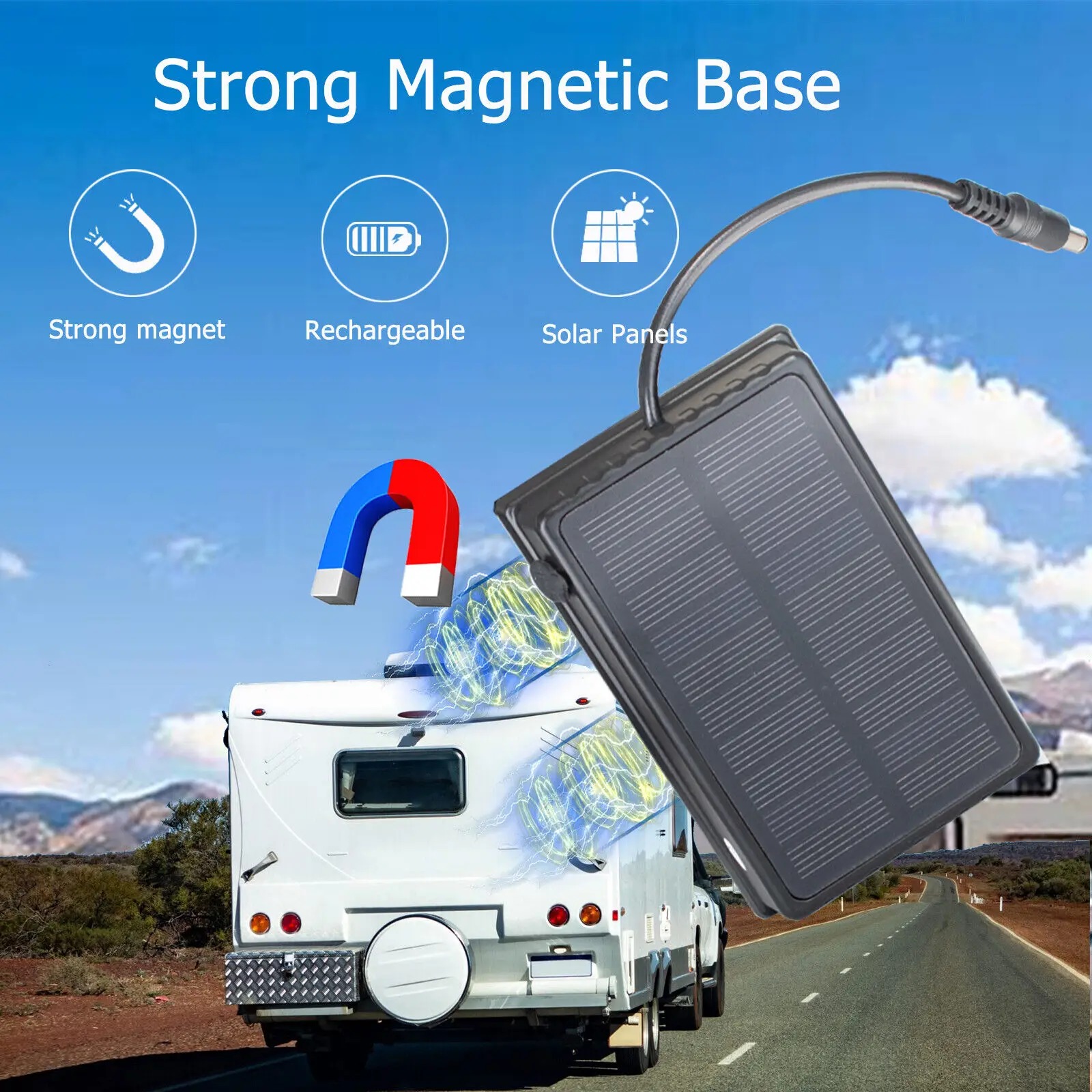 Power Bank Tenaga Surya Magnet - Renewable Energy Source ulasan dan harga