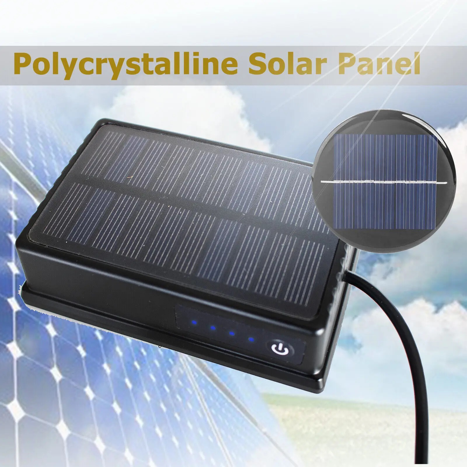 Power Bank Tenaga Surya Magnet - Renewable Energy Source ulasan dan harga