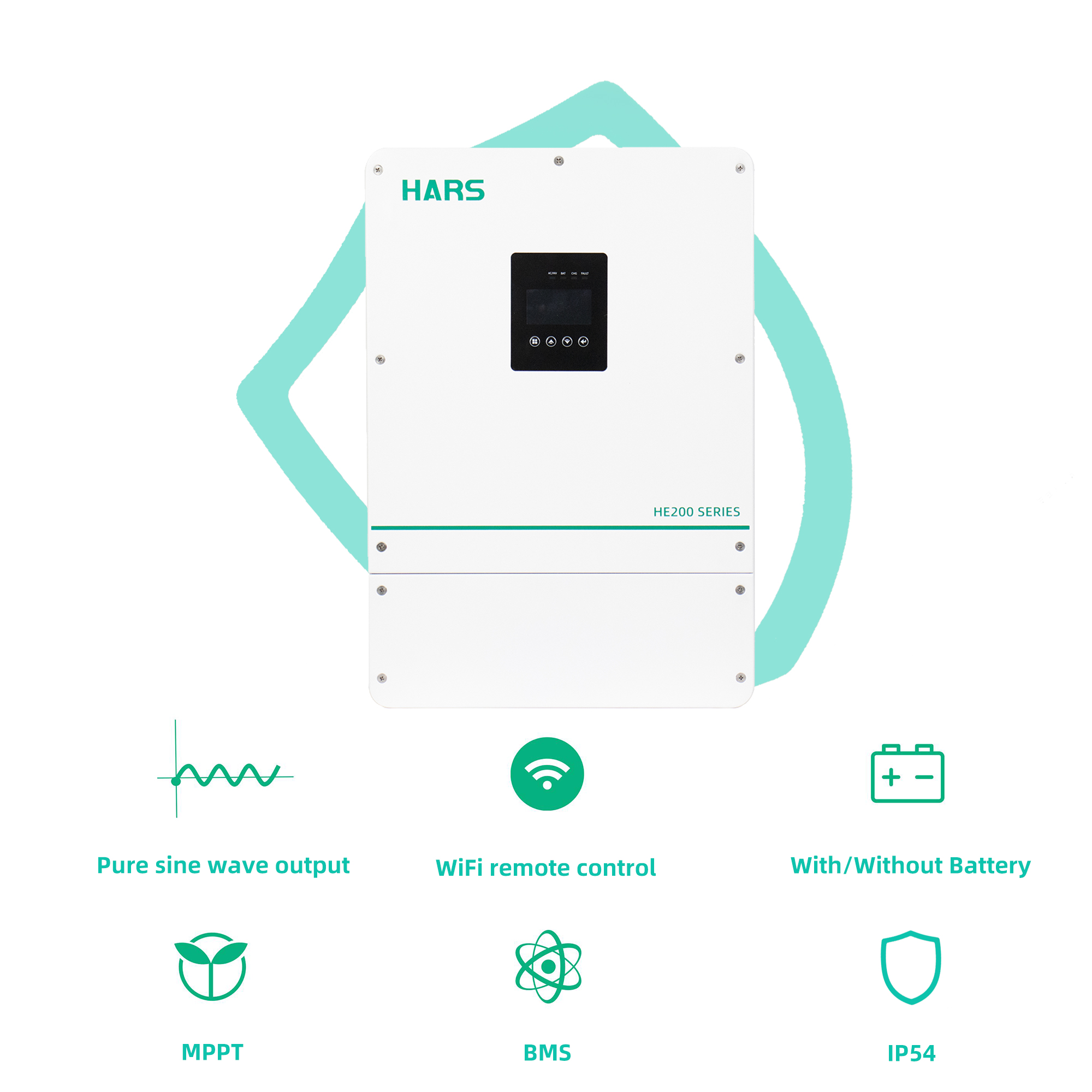 Inverter Hybrid Tenaga Surya G - Pure Sine Wave Inverter ulasan dan harga